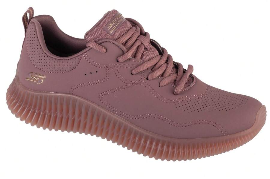 Skechers Bobs Geo - How Marvelous - Red Womens Sports Shoes - Red - View 1
