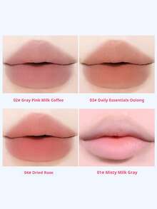 NOVO Pensil Bibir Warna Nude: Tahan Lama dan Anti Luntur, Kuas Bibir Terintegrasi; Menciptakan Kontur Bibir Alami dan Lembut; Cocok untuk Pemakaian Sehari-hari, Kencan, Perjalanan, Juga Sebagai Hadiah - 02# Kopi Susu Merah Muda Abu-abu - View 5