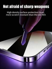 MSRI 2 piezas Protector de pantalla de vidrio templado con privacidad 360° a prueba de golpes, cobertura completa, anti-arañazos, anti-huellas dactilares, sensible al tacto, compatible con iPhone 11/12/13/14/15/16/17/17Pro Max, regalo de primavera - Negro - Ver 7