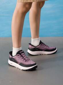 Skechers Women's Urban ExploreL Outdoor Quilted Casual Sports Walking Shoes 180277-PRBK - Purple/Black - View 2