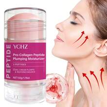 YCHZ Barra de Cuidado de Cuello y Rostro con Colágeno de Péptidos, Levanta y Firma la Piel del Cuello, Hidrata y Humecta el Cuello y el Rostro, Di Adiós a la Sequedad, Opacidad, Flacidez, Cuidado del Cuello, Cuidado del Rostro - Una botella - Ver 4