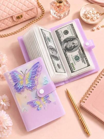 1pc A5 Size 100-Page Savings Challenge Manual, Simple And Fun Money-Saving Method, Target Amount $5050, Suitable For Back To School Supplies, Office Supplies And Student Notebooks