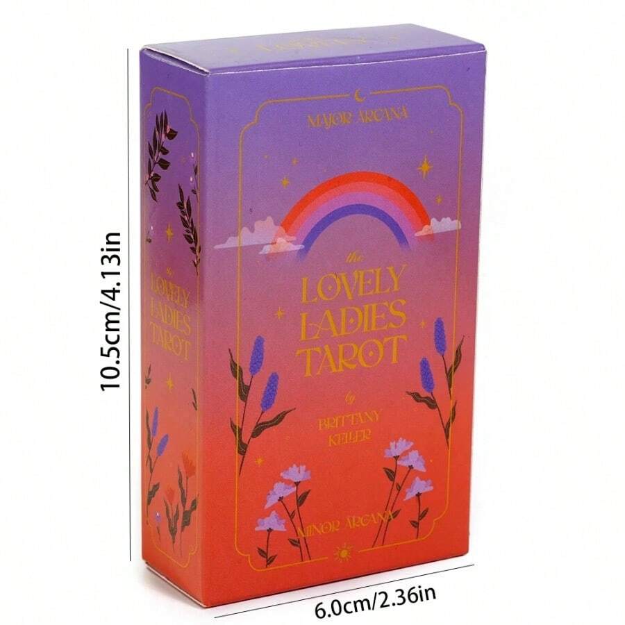 Lovely Ladies Tarot Cards Fortune Telling Game Cards Party Game - White - View 1