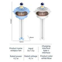 Baby Stroller Cooling Fans - Blue - View 6