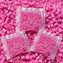 3000Pcs/Pack 2.6Mm Fuse Beads Creative Small Hole Bead Supplement Pack,Melting Beads Handmade Pixel Art DIY Puzzle 3D Puzzles DIY Ironing Beads Handicraft Making,Need Made With Professional Tools - E4 - View 5