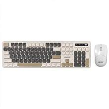 Acer Kombo Keyboard dan Mouse Nirkabel 2.4G: Keyboard Ergonomis dan Tahan Tumpahan Cairan, Mouse Optik Presisi 1600DPI, Paket Perangkat Lunak Kantor Bisnis Universal untuk Desktop dan Laptop - View 1