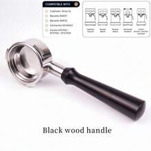 58mm 3-Ear Bottomless Portafilter, Professional Espresso Handle, Compatible With CASABREWS 5700 Series Neutron Pro Ultra 4700Gense, 304 Stainless Steel Material, Includes Filter Basket, 4.9mm Thickness - Multicolor - View 5