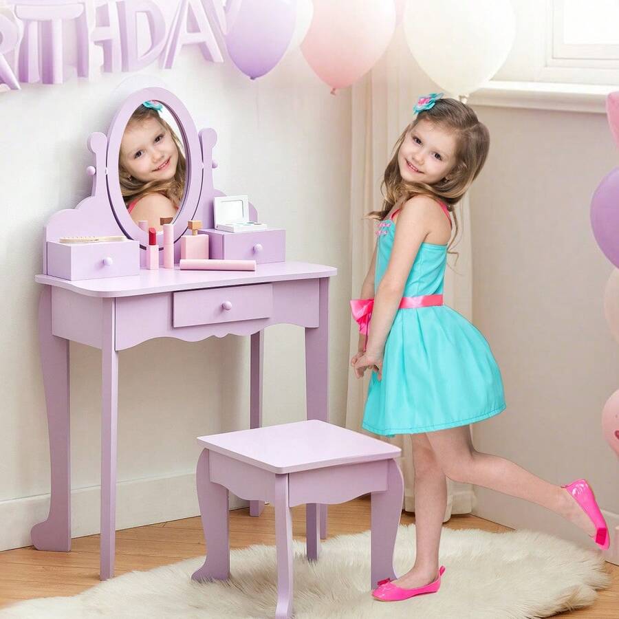 Kids Dressers - Purple - View 1
