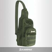 Pechera Kampak Ep35 Mochila Táctica Cruzada Urbana Multiusos - Verde militar - Ver 5
