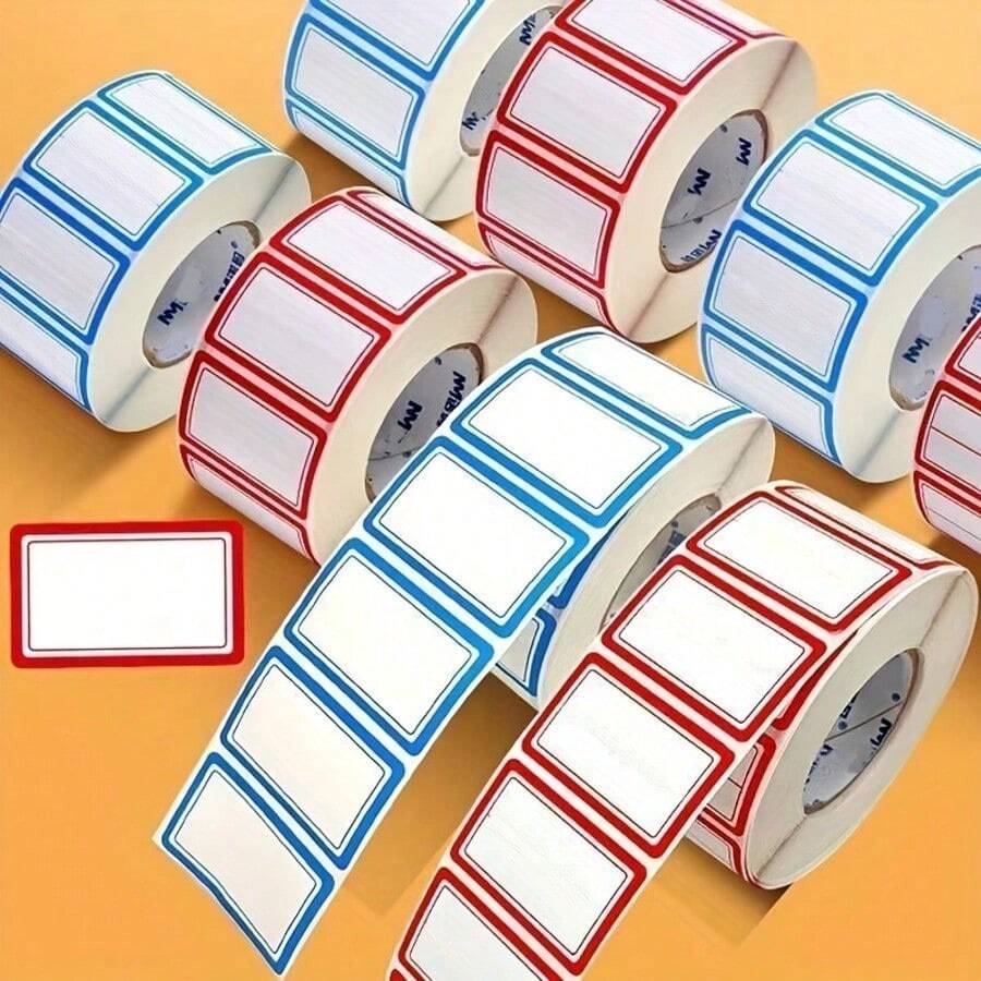 40x25mm (1.57x0.98in) [Size Specification] Widely Applicable For Home Kitchen Storage Jar Labels, Fresh-Keeping Box Meal Prep Markers, Household Refrigerator Freezer/Cooling Classification Management, Office Document File Organization And Categorization, Warehouse Shelf Identification, And E-Commerce Logistics Express Package Classification