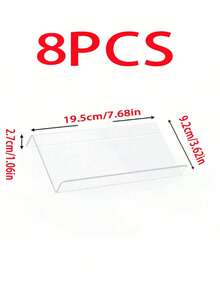 1pc/4pcs/8pcs Kitchen Storage Organizer, Spice Container Rack, Countertop-Free Acrylic Seasoning Storage Rack, Multi-Layer Drawer Storage Shelf, Suitable For Kitchen Cabinets, Cupboards And Shelves Kitchen Accessories - Clear - View 9
