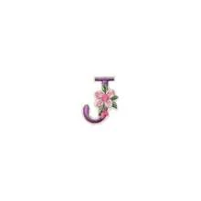 1/26pcs Computer Embroidered Floral Multi-Color English Letter A-Z Badge Patch, Clothing Accessory Decorative Patch With Back Adhesive Embroidery Fabric - Multicolor - View 47