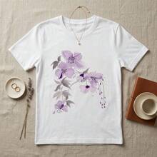 Women T-Shirts - White-cat-a - View 3