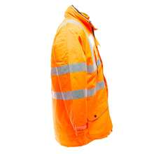 Yoko Hi Vis Multi-Function Breathable & Waterproof 7-In-1 Jacket (Pack Of 2) - Hi Vis Orange - View 3
