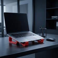1 Pair Portable Laptop Cooling Stand, Improves Heat Dissipation And Posture, Universal Fit For All Laptops, Suitable For Office And Home Use - Laptop Stand - View 8