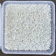 1000pcs/Pack 2.6mm Mini Fuse Beads Pixel Puzzle Iron Beads Colorful Perler Beads Fun Fuse Beads Puzzle Handmade DIY 3D Puzzle Toy - White - View 1