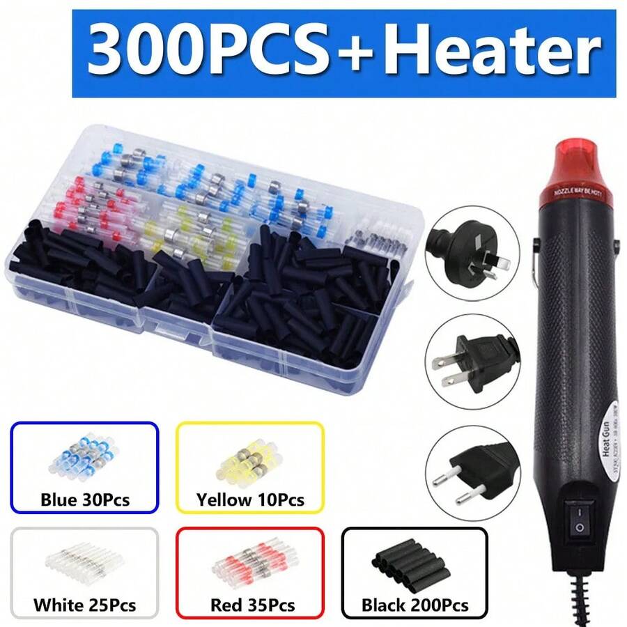 Heat Guns - Heater and 300 Pieces - View 1