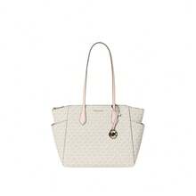 Michael Kors Marilyn 印花女士單肩斜挎手提包 35F5G6AT2B PWD BLSH MLT - 粉紅色35F5G6AT2B PWD BLSH MLT - 查看 1