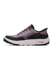 Skechers Women's Urban ExploreL Outdoor Quilted Casual Sports Walking Shoes 180277-PRBK - Purple/Black - View 6