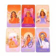 Lovely Ladies Tarot Cards Fortune Telling Game Cards Party Game - White - View 2