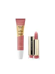 Max Factor [حزمة] معزز الشفاه Miracle Pure 050 وردي ماتشا 12 مل + أحمر شفاه Colour Elixir 010 لوز محمص 4 جم - 050 ماتشا وردي + 010 لوز محمص - مشاهدة 1