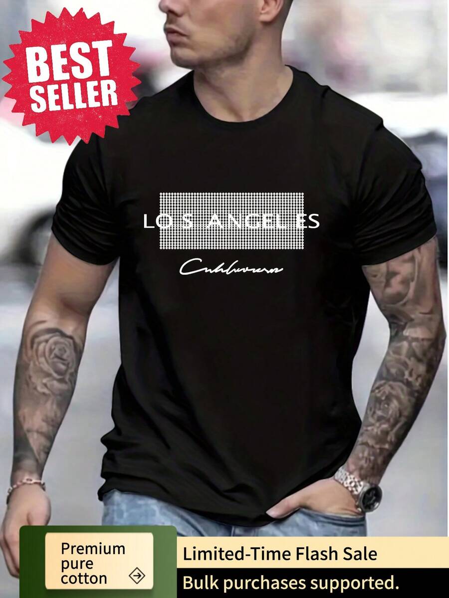 Men Outdoor Tees & Tanks - Black - View 1