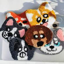 6pcs/1set Kit Sulam Jarum Tusuk Tema Anjing Lucu, Cocok Untuk Pemula Dewasa. Set Jarum dan Benang Sulam Buatan Tangan Lengkap, Termasuk Bingkai Sulam dan Buku Panduan. Kit Sulam Jarum Tusuk untuk Pemula, Cocok Untuk Dekorasi Rumah, Hadiah Liburan. - Berbagai gaya - View 6