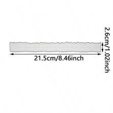 Metal Cutting Die, Asymmetrical Ruler Cutting Mold DIY Paper Card Craft For Scrapbooking, Greeting Card Decoration, Embossing, Home Project Making Tool Carbon Steel Mold - Ruler - View 11