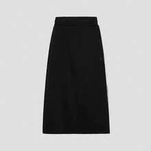 Adidas New Summer FAV SKT Versatile Sporty Casual Women's Knee-Length Skirt - Black and White - View 7