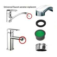 20-Pack Kitchen Sink Faucet Aerators, 24mm Female Threaded Nozzle Inserts With Wrench, Bubbler And Water Filter Adaptor, Replacement Parts For Taps, No Electricity Required, Universal Bathroom And Kitchen Accessories - A - View 9