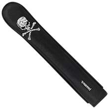 1PC Vintage Cracked Skull Crossbones Embroidered Golf Alignment Stick Cover, Sturdy PU Material, Universal Accessory For Men & Women - Multicolor - View 1