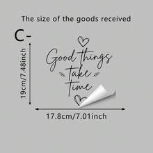 Simple And Inspiring Positive Energy Quotes Mirror Stickers, Double-Sided Visible PVC Electrostatic Adsorption Glass Stickers, Suitable For Bathroom Mirrors, Bedroom And Living Room Window Decoration. - Text Stickers - View 12