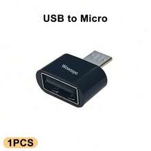 WOWSSYO 1/2/5 piezas Adaptador multifunción USB/Tipo-C/Micro, Adaptador OTG para smartphone, compatible con todas las versiones del sistema, compatible con dispositivos Tipo-C, carcasa de aleación de aluminio, ligero y compacto - Multicolor - Ver 21