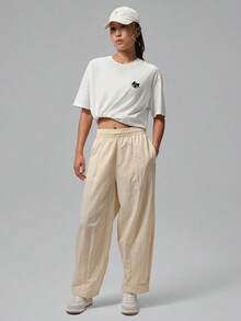 Jordan Celana Tenun Wanita AS W J BRK IM6953-272 - Putih - View 6