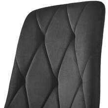 Matplatsstol Set av 4, Svart, Design Stol - Svart - Visa 9