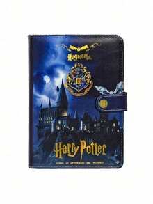1pc Harry Potter School Notebook, Beautiful House Diary, With 2pcs Planner Stickers, Express Ticket, Magic Adventure Map, Suitable For Harry Potter Fans, Birthday Gift, Back To School Supplies [Official Licensed] - Multicolor - View 9