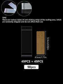 200pcs/198/196/100/98/20/Set Keychain Display Cards, Jewelry Storage Cards, Gift Packaging Label Cards, Keychain Storage Cards, Necklace Display Cards - Multicolor - View 23
