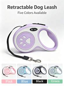 1PC Retractable Dog Leash Adjustable Automatic Pets Leash Outdoor Walking Running Dogs Lead Rope Suitable For Puppies Small Medium Dogs - Multicolor - View 2