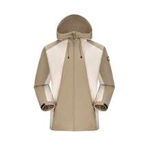 CAMEL CROWN Women's Single-Layer Waterproof Outdoor Color-Blocked Mountaineering Jacket - Prunus Armeniaca - View 6
