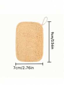 1-5pcs Natural Loofah Exfoliating Body Scrub Sponge, Gentle Bathing Sponge, Suitable For Men And Women, Daily Use Or Kitchen Cleaning - Multicolor - View 10