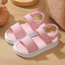 Girls' Fashionable Sunny Sandals Suitable For Daily Outings - Pink - View 1