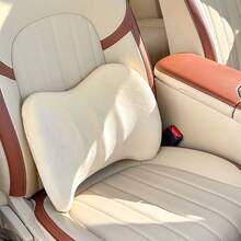 1pc Car Headrest Pillow, Memory Foam Lumbar Support Cushion For Car Seat, Neck Pillow And Back Support For Driving - A - View 22