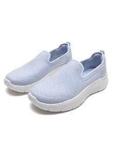 Skechers Women's GO WALK FLEX Slip-On Breathable Soft Sole Lightweight Casual Walking Shoes 124847-LTBL - Light Blue - View 8