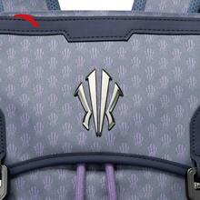 Anta Kyrie Irving Series | Kyrie Denim Vintage Floral Backpack Large Capacity Men's School Bag - Gray Purple-2 - View 5