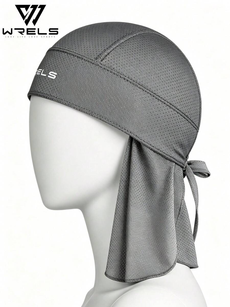 1pc WRELS Quick-Dry Cycling Cap, Men's Hat For Biking, High-Elastic Outdoor Sports Cap, Motorcycle Accessory - Multicolor - View 1