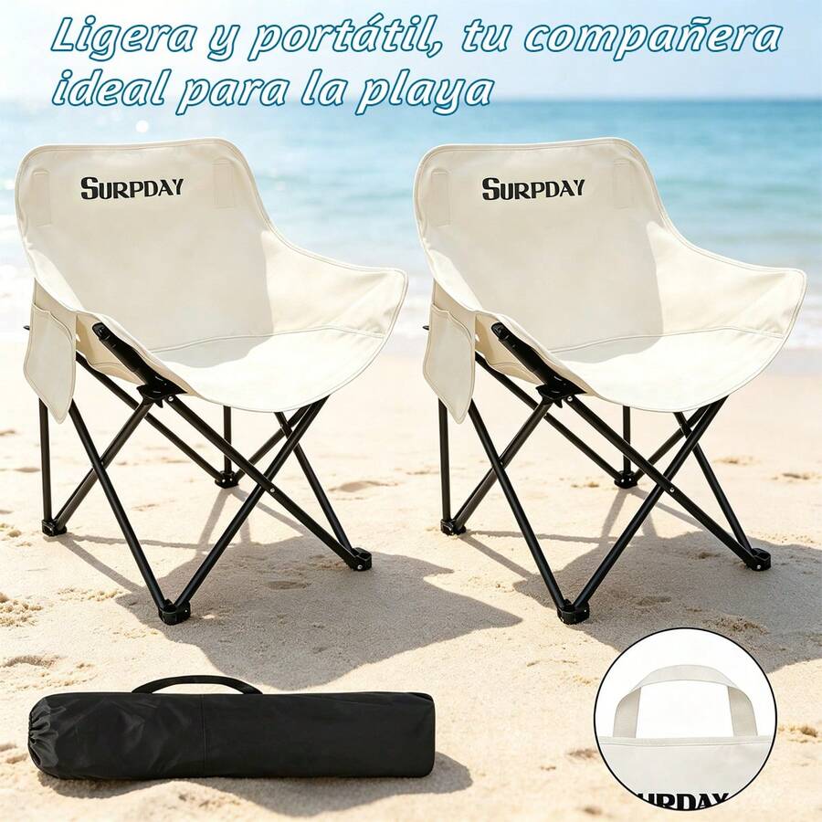 Beach Chairs - White - View 1