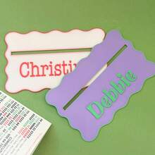 Personalized Custom Mahjong Line Finder Reader,Scalloped Mahjong Tile Guide,Mahjong Accessories For Game Nights & Tournament,Gift For Mahjong Lovers - A-mahjong Card Reader - View 3
