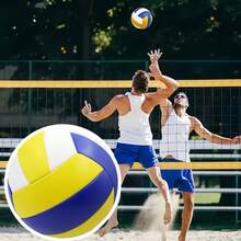5# Standard Volleyball, Soft PU Material Beach Volleyball, Suitable For Indoor And Outdoor Training, Casual Sports Ball For Adults, Teenagers And Beginners - Multicolor - View 7