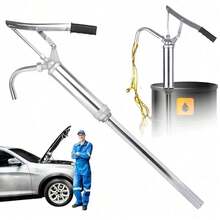 Robuste Manuelle Fasspumpe Mit 20 L/min Hohem Durchfluss & Ergonomischem Griff, Ca. 300 Ml Pro Hub Für -, Getriebe- & Motorenöl – Ideal Für Flüssigkeitstransfer Bei Autoreparaturen, Betankung Von Industrieanlagen & Tragbare Wartung Von Landmaschinen - S - Übersicht 5
