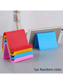 1/2pcs Foldable Portable Phone Stand, Premium ABS Desktop Stand, Adjustable Angle Universal Holder, Foldable Multi-Angle Desktop Stand, Compact Lightweight Pocket-Sized Device, Compatible With All Smartphones And Tablets, Stable Non-Slip Desktop Storage Rack, Essential Daily Item For Office And Home, Portable Travel Desktop Phone Stand - A - View 12